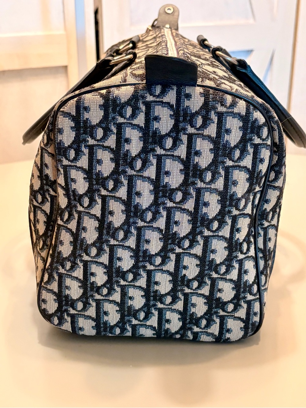 Christian Dior Diorissimo Boston Trotter Bag with Authentic Lock & Key (w/ COA) - Picture 7 of 15